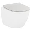 Inbagno Copriwc sedile Water con chiusura Rallentata e Sgancio rapido, in Termoindurente bianco, serie Tokyo