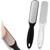 PBAHAUP Professionale Lima Per Piedi, 2 pezzi Raspa Piedi in Acciaio Inox, Lima Professionale per Piedi, Raschietto per Pedicure, Ammorbidisce Dry Talloni Screpolati la Pelle, Bianco, nero