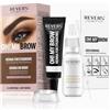 REVERS COSMETICS Tinta Sopracciglia Castano Chiaro, Formula con Olio di Argan e Olio di RIcino (Omega 6, Carotene, Vitamins A, E, F,) Risultato Naturale, Dura Fino a 4 Settimane, 15+ Applicazioni