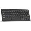TQQ Tastiera Bluetooth Ricaricabile per iPad, Air, Pro, Mini, Samsung Tablet, Android, IOS e Windows, Tastiera Wireless, Nera