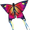 CIM Aquilone Farfalla - Butterfly - aquiloni a Linea Singola per Bambini dai 3 Anni in su - 58x40cm - incl. Stringa Aquilone 20 m - con Strisce Lunghe 195 cm sulla Coda ad Arco