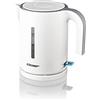 cloer 4121 Bollitore Elettrico, 2200 W, indicatore grande del livello dell'acqua, protezione contro il surriscaldamento e il funzionamento a secco, 1,2 litri, bianco, 1850 W, 1.2 litri, Plastica