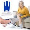 KARELLS Dispositivo di Aiuto per Calzini,Ccalzacalze Ausilio,Sock Aid,Aiuta a Indossa Calzini,Infila Calze,Infila Calzini,Infila Calze per Anziani,per Anziani,Incinte,Disabili,Senza Chinarsi (Blu scuro)