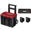Einhell - Valigetta originale E-Case L (max 120 kg, universale per la conservazione e il trasporto di accessori e attrezzi, impilabile, resistente agli spruzzi)