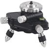 Tiiyee Treppiede per Livella Laser 360 Gradi, Adattatore Livella Laser Base Connessione Livella Laser Base Girevole Supporto Treppiede Lega Alluminio Filettatura Standard Compatibile Maggior Parte