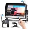 Hodozzy Telecamera Posteriore Wireless, DVR Monitor LCD da 7 pollici, Registrazione Video Telecamera per Retromarcia Sistema- Visione Notturna Impermeabile IP69, 12V-36V per Auto/Rimorchio/Bus/Camion/Camper