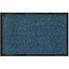 GENERICO Zerbino Asciugapassi Antiscivolo Antinciampo Tessitura Morbida Retro Gommato Varie Misure 100% Made in Italy tappeto asciugapasso (90x150 cm, BLU)