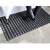 TappetoSuMisura Zerbino in Gomma Forata Tappeto Esterno Drenante Contro Neve Fango E Sporco 40x80 cm