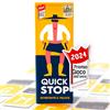 ATM Gaming QUICKSTOP - Gioco di Società per Famiglia ed Amici - Gioco di Carte - Perfetto per Creare Atmosfera - Da 2 a 7 Giocatori - Italiano