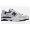 New Balance Bb550 Leather/Mesh White/Team Navy Uomo