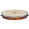 Meinl Percussion PA12CN-M, Pandeiro in legno, 12, 30.48 cm, Castagna