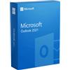 Microsoft Outlook 2021 - PC - Attivazione Online - Fattura Italiana