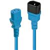 Lindy Prolunga IEC Blu, 0,5m