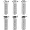 OTOTEC Vite per cestello lavello da 35 mm, in acciaio inox, 6 pezzi, vite estesa per lavello da cucina, vite filtro M12 per tappo filtro lavabo