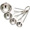 KitchenCraft Kitchen KCMEASUREDL Craft Set 4 cucchiai dosatori in acciaio INOX, 10.2 x 6.4 x 3.4 cm