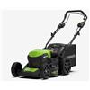 Greenworks Rasaerba 46cm semovente 48V DVT Greenworks GD48LM46SPK4 con batteria e caricabat