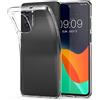 kwmobile Cover Compatibile con Motorola Moto G52 / Moto G82 5G - Custodia Morbida in Silicone TPU - Crystal Case Custodia Flessibile - trasparente