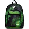 Invicta Zaino Scuola JELEK FANTASY, Verde - Doppio Scomparto - Tasche Porta Pc e Borraccia, Organizer Interno, per Ragazzi, Tempo Libero - Eco Material