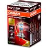 OSRAM NIGHT BREAKER 220, H7, +220% di luminosità in più, lampada faro alogena, 64210NB220, scatola pieghevole (1 lampada)
