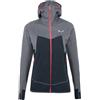 SALEWA (TG. 44) Salewa Giacca softshell Puez Hybrid Pl W Fz Hdy da donna, Navy Blazer M