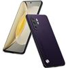 HULLIN Custodia Compatibile Con Samsung Galaxy Note10+ / Samsung Note 10 Plus (6.8), Una Cover Protettiva Di Alta Qualità In Pelle PU - Viola scuro