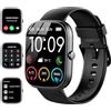 uaue Smartwatch Uomo Donna, 1.91 Orologio Fitness con Effettua/Risposta Chiamate, 110+ Sportive Fitness Tracker, Sonno Cardiofrequenzimetro, Contapassi/Cronometro/Impermeabil IP68 Smart Watch Android iOS