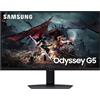 Samsung Monitor Gaming Odyssey G5 (S27DG502), Flat, 27, 2560x1440 (QHD), IPS, 180Hz, 1 ms, AMD FreeSync, Adaptive Sync, HDMI, Display Port, Ingresso Audio, HAS, Pivot, Flicker Free