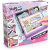 Canal Toys - Style 4 Ever - Diamond Art Light Board - Valigetta Luminosa Creativa per Bambini, Kit con Strass e Accessori - attività Manuale e Artistica - Idea Regalo 6+ Anni - OFG 300