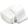 PHOGARY 6 Pz Salviette Detergenti e Struccanti, PHOGARY Riutilizzabili Panno Struccante Viso Morbidi Flanella Asciugamani Viso, Bianco Asciugamano Viso Bambini e Neonato-13x20 cm