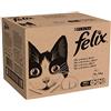 Felix Cat Food Beef In Jelly 80 x 100 g (80 bustine)