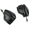 Car Passion Indicatore di direzione Freccia Specchietto laterale LED Compatibile con Ford Kuga S-Max C-Max Luce Dinamico Progressivo Fumè Nero Side Marker Dynamic (Per Ford Kuga C-Max S-Max)
