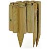 VERDELOOK - VAMPIRO BORDATURA IN LEGNO A ROTOLO PER PIANTE E FIORI 110X5X35 CM 622/27
