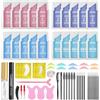 Libeauty Kit Laminazione Ciglia, Laminazione Ciglia Kit Completo, Kit Laminazione Sopracciglia, Efficacia 6-8 Settimane, Strumenti Completamente Attrezzati, Risultato Del Salone e Facile da Usare