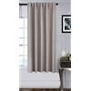 Gardinenbox Boston Dark 2023600 - Tenda oscurante, 175 x 140 cm, 100% oscurante, con sospensione multibanda, colore: tortora
