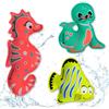 Schildkröt Funsports Animali da Immersione in Neoprene, 3 Pezzi - 1 Leone Marino, 1 Cavalluccio Marino, 1 Pesce, Perfetto per l'Allenamento di Resistenza in Acqua