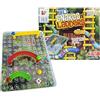BP JUGUETES ◦ Snake 3D: Snakes n' Ladders ↑ - Il Classico Gioco del Serpente del Telefono NOKIA in Formato Tavola per Famiglie, Gioco Educativo per Bambini 5 6 7 8 9 10 11 12 Anni Regalo di Compleanno