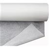 JPstraps - Tessuto termoadesivo Interretella Fliselina Fusibile su un lato Interfaccia non tessuta per artigianato, cucito, fai da te, riparazione, orlo, imbottitura (bianco, 10m x 150cm)