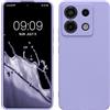 kwmobile Custodia Compatibile con Xiaomi Redmi Note 13 Pro 5G / Poco X6 5G Cover - Back Case per Smartphone in Silicone TPU - Protezione Gommata - lavanda