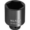 HILPATY Hlipaty Chiave a Bussola ad Impatto 46 mm con Attacco da 1/2, Cr-Mo, Lunghezza 78 mm