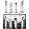 GZEINB Set mini cacciaviti di precisione, set di cacciaviti da 17 pezzi, adatto per riparare orologi, orologi, occhiali, macchine fotografiche, giocattoli, laptop, console di gioco, rasoi (17 in 1)