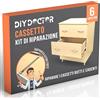 DIY Doctor Kit Riparazione Cassetti (6 Pezzi) - Rinforzi e Supporto per Cassetti Rotti - Facile da Installare