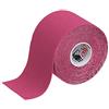 ALPIDEX Nastro Kinesiologico Tanti Colori 1/3/ 6/12 Rotoli 5 m x 5,0 cm E-Book Esempi Applicazione Tape Kinesiologico Muscolare Cerotto, Colore:rosa fucsia, Quantità:1 rotolo