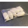 TEKSHOPPING 200 Bustine trasparenti per confetti 5 x 10 cm | Chiusura adesiva, ideali per caramelle e bomboniere comunione matrimonio | sacchetti trasparenti per confetti TEKSHOPPING