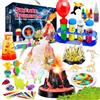UNGLINGA 260+ Esperimenti Kit Scienza per Bambini, Kit di Scienza e Gioco per il Piccolo Chimico, Chimico Laboratorio Chimica, Vulcano Giocattolo