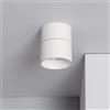 LEDKIA LIGHTING Applique LED 15W Alluminio Circolare Bianco New Onuba Bianco Caldo 2700K