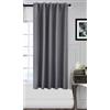 Gardinenbox Boston Dark 2023600 - Tenda oscurante di alta qualità, 175 x 140 cm, 100% oscurante, con sospensione multibanda, colore: grigio scuro