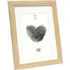 Deknudt Frames S66KH1-P1-18.0X24.0 - Cornice quadro / foto Basic, bordi in legno/MDF di quercia, 18 x 24 cm