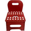 Generico Sedia per Bambini Poltrona Bambini Sediolina Sedia in Plastica Pieghevole e Trasportabile Sediolina Sedia Bambini Poltroncina con Schienale Sedia e Sgabello Pieghevole per Bambini con Schienale