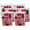 FEI FAN Busta Set Da Viaggio: Schiuma Da Barba Idratante, Con Olio Di Avocado e Prebiotico 50ml, Gel Doccia Shampoo Rivitalizzante Ginseng 50ml, Deodorante Ylang-Ylang 50ml (6 Buste)