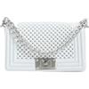 MARC ELLIS MODELLO : BORSA A TRACOLLA Bianco Off White brush Silver T.U.